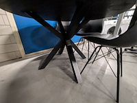 Ronde eetkamertafel met 4 stoelen - afbeelding 9 van  11