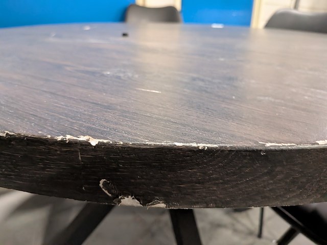 Ronde eetkamertafel met 4 stoelen - afbeelding 10 van  11