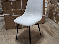 Ronde eetkamertafel met 4x stoel - afbeelding 4 van  7