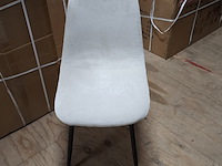 Ronde eetkamertafel met 4x stoel - afbeelding 5 van  7