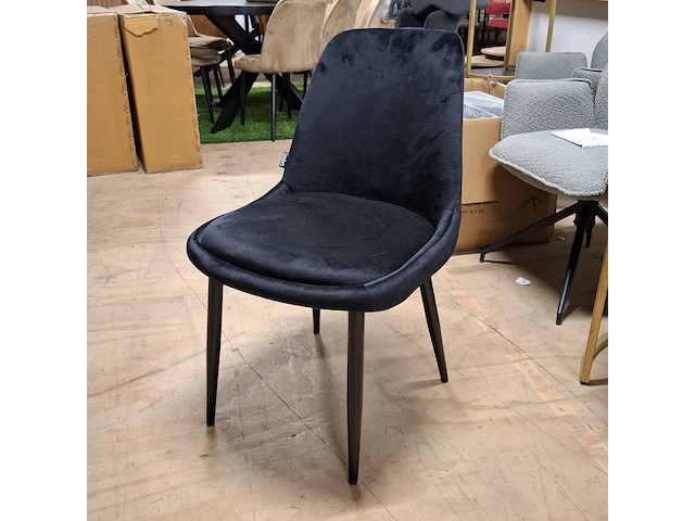 Ronde eetkamertafel met 4x stoel - afbeelding 5 van  9