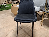 Ronde eetkamertafel met 4x stoel - afbeelding 6 van  9