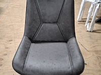 Ronde eetkamertafel met 4x stoel - afbeelding 6 van  7