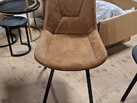 Ronde eetkamertafel met 4x stoel - afbeelding 7 van  7