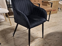 Ronde eetkamertafel met 4x stoel - afbeelding 6 van  11