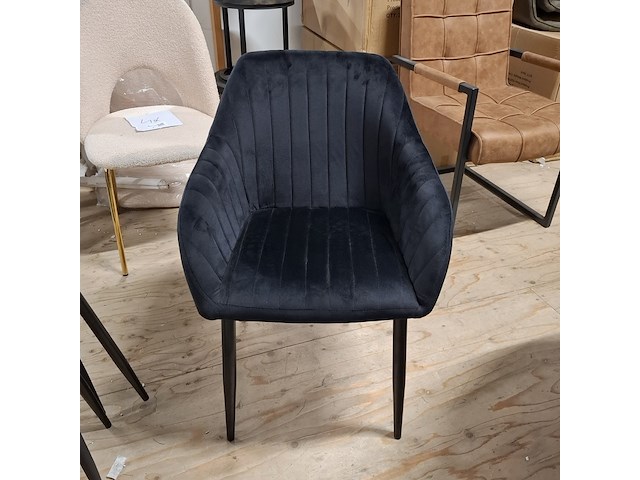 Ronde eetkamertafel met 4x stoel - afbeelding 8 van  11