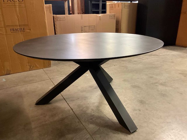 Ronde eetkamertafel - afbeelding 3 van  8