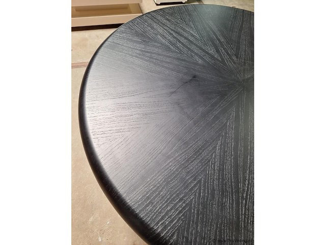 Ronde eettafel - diameter ca. 130 cm; hoogte ca. 77 cm - afbeelding 4 van  5