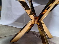 Ronde eettafel - diameter ca. 134 cm; hoogte ca. 77 cm - afbeelding 3 van  4