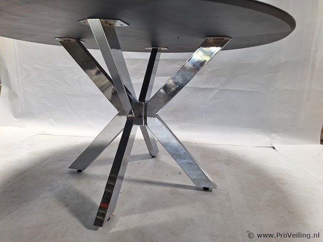 Ronde eettafel - diameter ca. 138 cm; hoogte ca. 78 cm - afbeelding 2 van  4