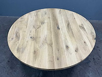 Ronde eiken eetkamertafelblad 150 cm