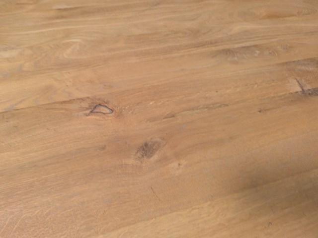 Ronde eiken tafel - afbeelding 5 van  6