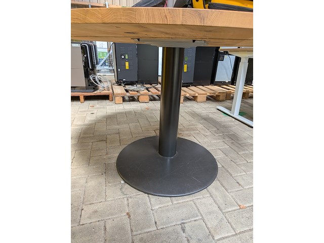 Ronde eiken tafel - afbeelding 6 van  6