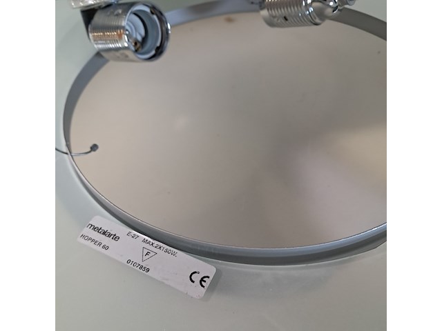 Ronde hanglamp, metalarte, hopper 60 - afbeelding 6 van  8