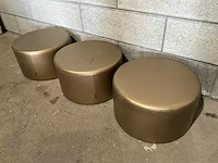Ronde hocker ø 78 cm (3x)