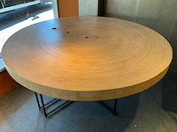 Ronde houten tafel 180 cm