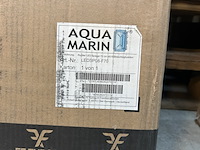 Ronde led badkamerspiegel 70 cm aquamarin, ledsp08-f70 - afbeelding 3 van  3