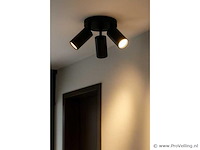 Ronde opbouwspot gu10 fitting armatuur– 3 draaibare (x6) - afbeelding 3 van  6