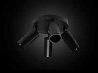 Ronde opbouwspot gu10 fitting armatuur– 4 draaibare (x6) - afbeelding 4 van  6