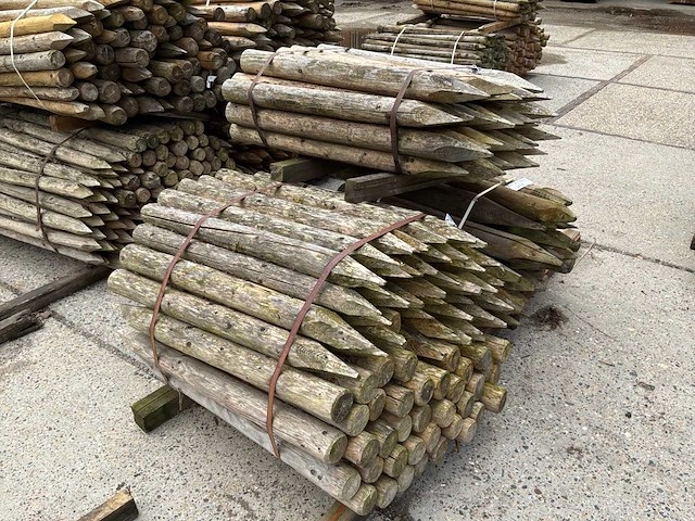 Ronde palen 1000xø120-80mm (140x) - afbeelding 3 van  7