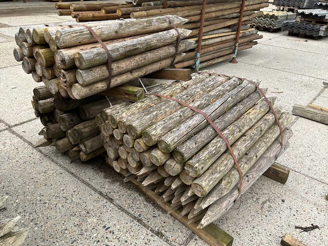 Ronde palen 1000xø120-80mm (140x) - afbeelding 4 van  7