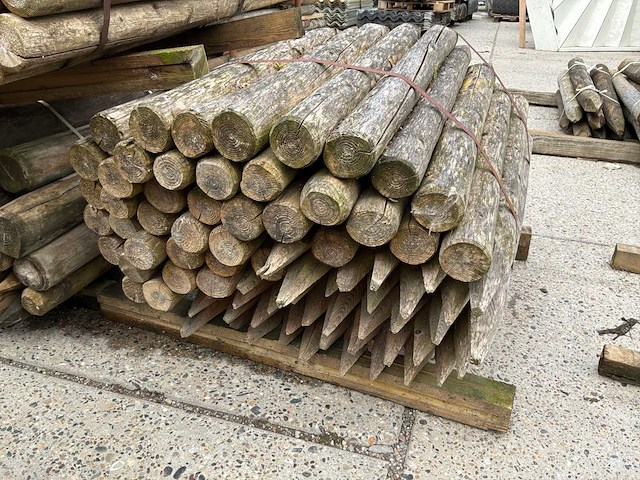 Ronde palen 1000xø120-80mm (140x) - afbeelding 5 van  7