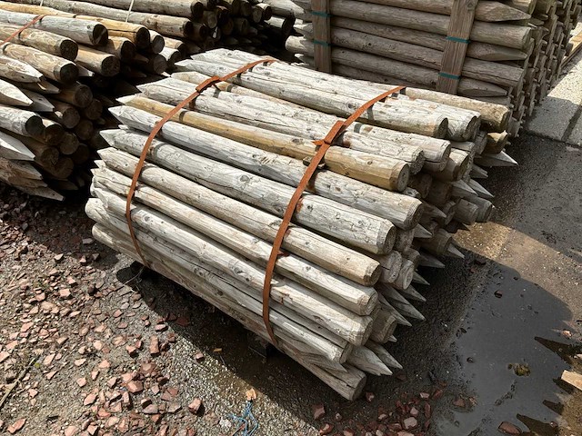 Ronde palen 1000x90-60mm (190x) - afbeelding 3 van  6