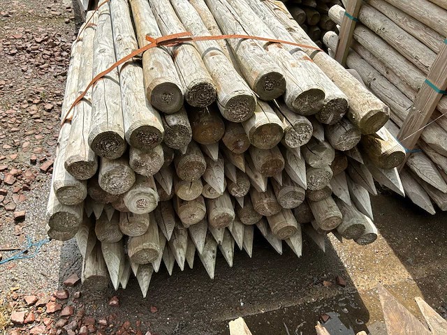 Ronde palen 1000x90-60mm (190x) - afbeelding 5 van  6