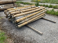 Ronde palen 1800xø100-80mm (60x) - afbeelding 1 van  5