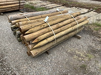 Ronde palen 1800xø100-80mm (60x) - afbeelding 3 van  5