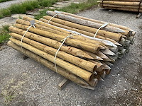 Ronde palen 1800xø100-80mm (60x) - afbeelding 4 van  5