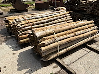 Ronde palen 2000xø100-70mm (150x) - afbeelding 1 van  7