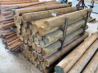 Ronde palen 2000xø155mm (47x) - afbeelding 1 van  4