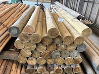 Ronde palen 2000xø155mm (47x) - afbeelding 3 van  4