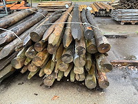 Ronde palen 2500x110-130mm (69x) - afbeelding 3 van  5