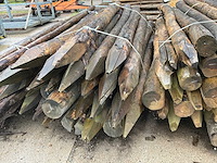 Ronde palen 2500x110-130mm (69x) - afbeelding 4 van  5
