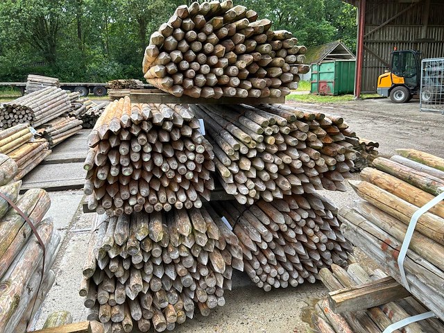 Ronde palen 2500xø50-60mm (500x) - afbeelding 6 van  6