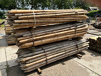 Ronde palen 2500xø80-60mm (190x) - afbeelding 1 van  6