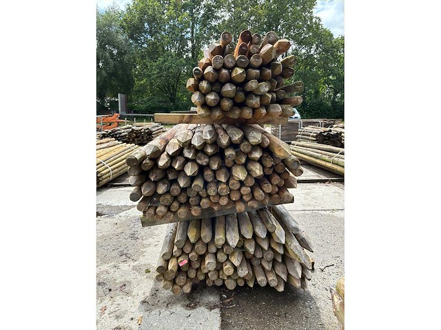 Ronde palen 2500xø80-60mm (190x) - afbeelding 5 van  6