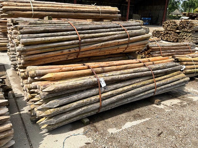 Ronde palen 2500xø80mm (425x) - afbeelding 4 van  6