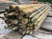 Ronde palen 2500xø90-60mm (47x) - afbeelding 5 van  5