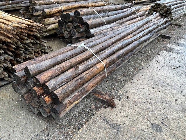 Ronde palen 4000xø180mm (18x) - afbeelding 1 van  4