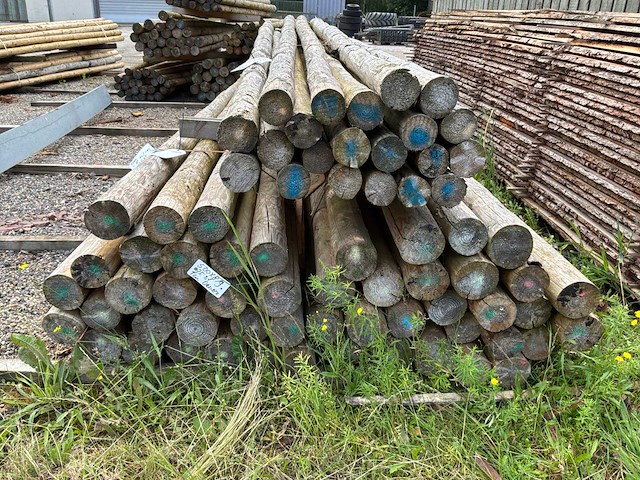 Ronde palen 5000x110-80mm (75x) - afbeelding 4 van  4