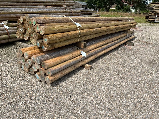 Ronde palen 5000x90-80mm (45x) - afbeelding 2 van  5