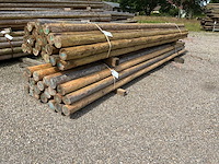 Ronde palen 5000x90-80mm (45x) - afbeelding 2 van  5