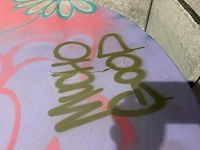Ronde restauranttafel "graffiti" - afbeelding 9 van  9