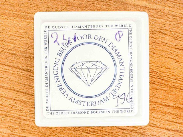 Ronde saffieren 2.41 carat natuurlijk - afbeelding 2 van  3