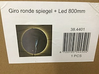 Ronde spiegel dorsnee 80 cm + led wb, 38.4401 - afbeelding 3 van  3