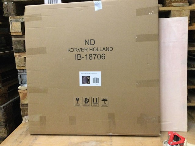 Ronde spiegel dorsnee 80 cm + led wb, 38.4401 - afbeelding 2 van  3