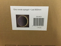 Ronde spiegel dorsnee 80 cm + led wb, 38.4401 - afbeelding 3 van  3